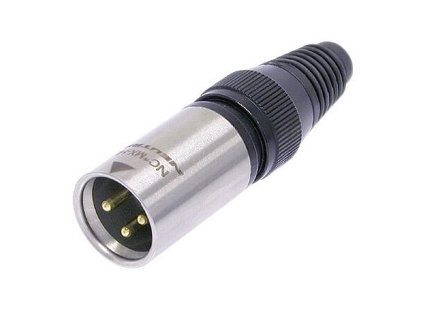 Neutrik 3 pin XLR Han, IP65 NC3MX-HD-B 